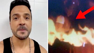 Luis Fonsi recuerda cuando ardió en llamas en el escenario y cómo se le “arrugó” el rostro después