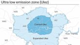 Ulez zone expanded today: Map shows where you will get charged