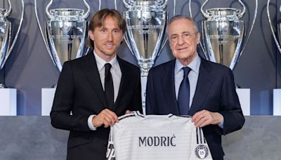 Luka Modric amplia contrato por una temporada con el Real Madrid
