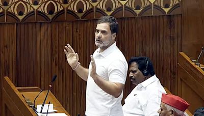 Parts Of Rahul Gandhis First Speech As Lok Sabha LoP Get Expunged From Records