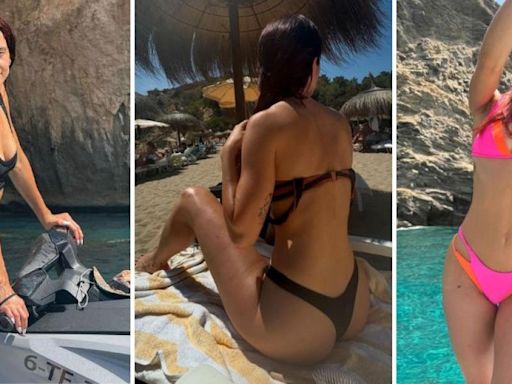 Los mejores posados de María Pedraza en bikini durante sus vacaciones de verano