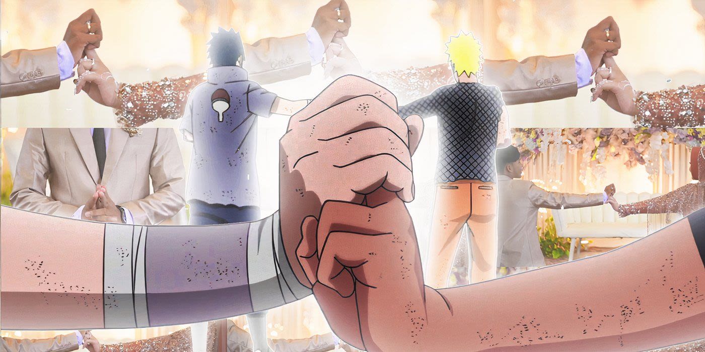 Naruto & Sasuke's Sweetest Shippuden Scene Makes Real-Life Wedding Appearance