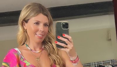 Carrie Johnson stuns in plunging summer dress as she welcomes new arrivals to family home