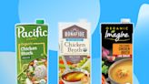 7 Healthiest Chicken Broths & Stocks on Grocery Shelves—and 3 To Avoid