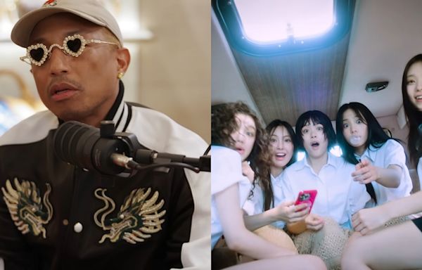 Pharrell Williams credited as composer for NewJeans’ Japanese debut single