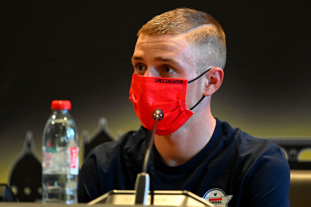 Remco Evenepoel masks up but stays ambitious for Tour de France debut