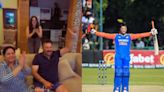 Abhishek Sharma’s Parents Celebrate Son’s Maiden T20I Century, Sister Komal Shares Heartwarming Video – WATCH