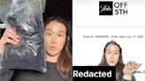 Saks Off 5th store accused of refusing refund to Asian customer because dress smelled 'like soy sauce’