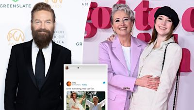 Emma Thompson’s daughter takes swipe at mom’s ex Kenneth Branagh decades after Helena Bonham Carter affair