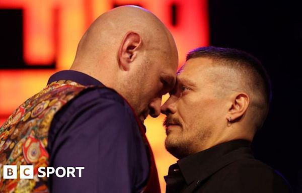 Fury vs Usyk: Ringwalk time, date, undercard and how to follow undisputed heavyweight fight