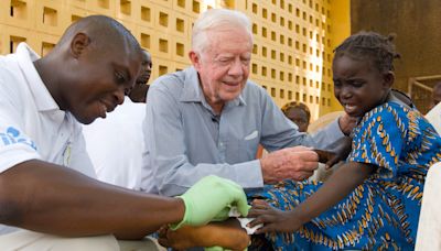 Millions had this disease in the 80s. Jimmy Carter's goal to end it now in sight.