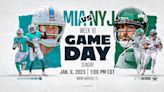 Jets vs. Dolphins game and viewing information for Week 18