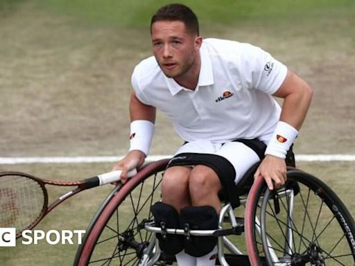 Wimbledon results 2024: Alfie Hewett reaches men's wheelchair singles final