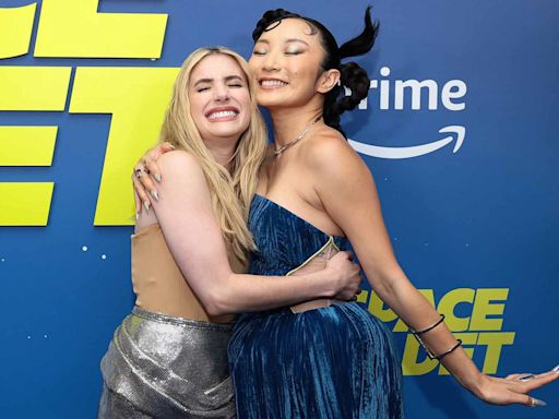 Emma Roberts and Poppy Liu Share a Cute Moment in New York, Plus Maya Rudolph, Usher, Victoria Monét and More