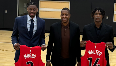 Raptors draft picks reveal jersey numbers for next season | Offside