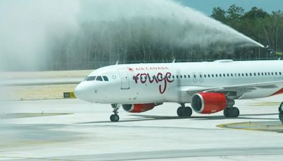 Aeropuerto de Tulum recibe primer vuelo directo de Canadá