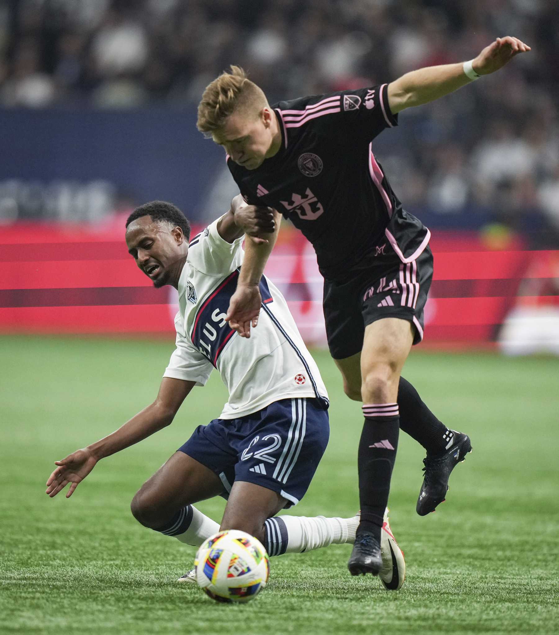 Inter Miami disappoints Whitecaps fans with missing stars and 2-1 victory