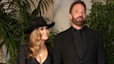 Jennifer Lopez and Ben Affleck Color Coordinate for Ralph Lauren Show