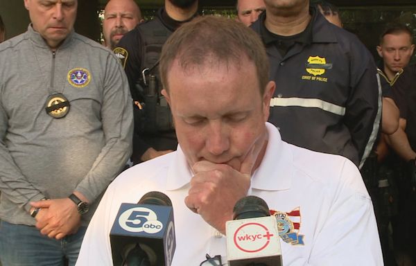 Euclid Police Chief Scott Meyer gives update after weekend shooting death of officer Jacob Derbin: 'My worst nightmare has come true'