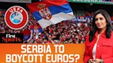 Serbia Threatens To Quit Euros, Fans Mar Football Event