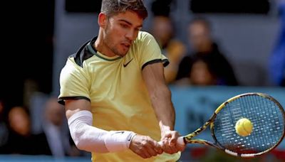 Carlos Alcaraz - Struff, partido en directo: octavos de final del Mutua Madrid Open hoy, en vivo