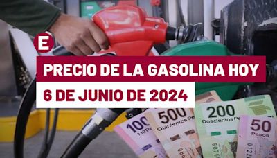 ¡Sigue bajando! El precio de la gasolina hoy 6 de junio de 2024