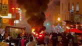 Crowd sets Waymo self-driving vehicle ablaze in San Francisco