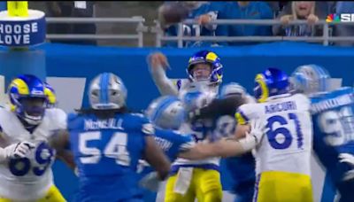 Cris Collinsworth Lost It Over Matthew Stafford's 'Ridonkulous' Six-Yard Pass vs. Lions