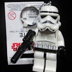 (STH)LEGO 樂高 LED 人偶鑰匙圈 Star Wars 星際大戰-新白兵-W槍武器組