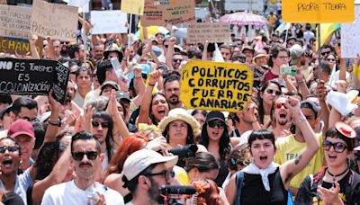 Los colectivos convocantes del 20A en Canarias anuncian otra "gran manifestación" después de verano