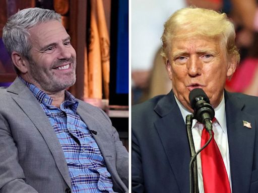 Andy Cohen blasts "big as a house" and "decrepit" Donald Trump: "Who's the crazy person now?"