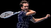 Daniil Medvedev picks up first ATP Finals victory with win over Alexander Zverev