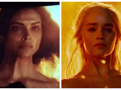 Deepika Padukone hailed as 'Khaleesi' after EPIC 'Kalki 2898 AD' scene is compared to Emilia Clarke's in 'Game of Thrones' | - Times of India