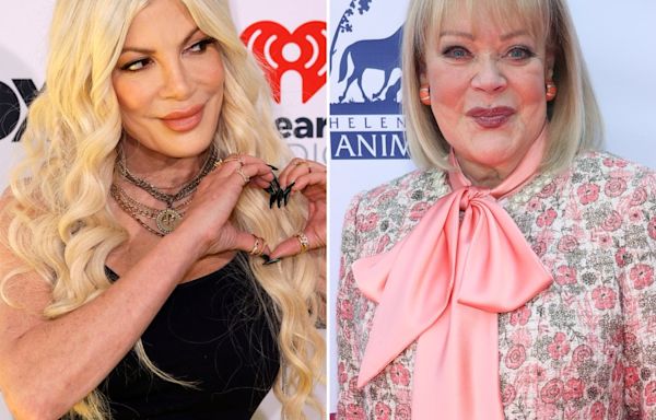 Tori Spelling Thanks Mom Candy 'For Teaching Me Strength' Amid Divorce