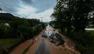 Al menos ocho muertos y 21 desaparecidos por lluvias en sur de Brasil