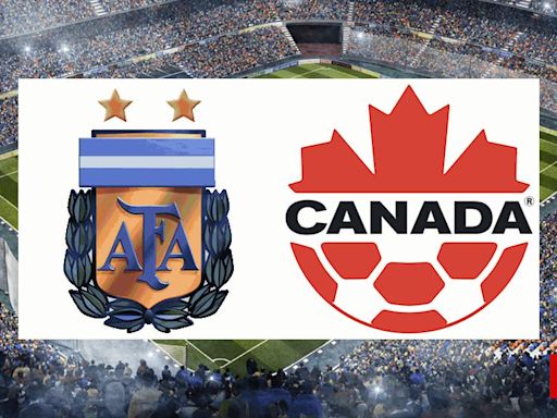 Argentina 2-0 Canadá: resultado, resumen y goles