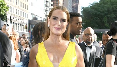 Brooke Shields reveals the growth serum she uses as her iconic brows 'thin out'