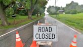 Two Washington County roads near Harpers Ferry closed due to rain over the weekend