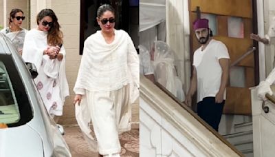 Malaika Arora Attends Stepfather Anil Mehta's Prayer Meet At Gurudwara, Kareena Kapoor Khan & Arjun Kapoor Join (VIDEO)