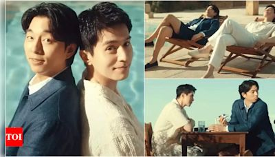 'Goblin' duo Gong Yoo and Lee Dong Wook channel ‘Married Couple’ vibes in new commercial - Times of India