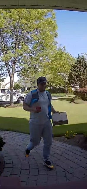 Porch pirates hit homes wearing Amazon vests that can be bought online
