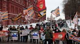 Russia protest demands nuclear weapons be aimed at US cities