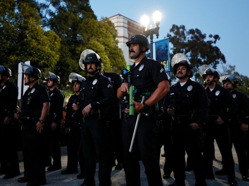 Bitterness at UCLA as Gaza protest cleared