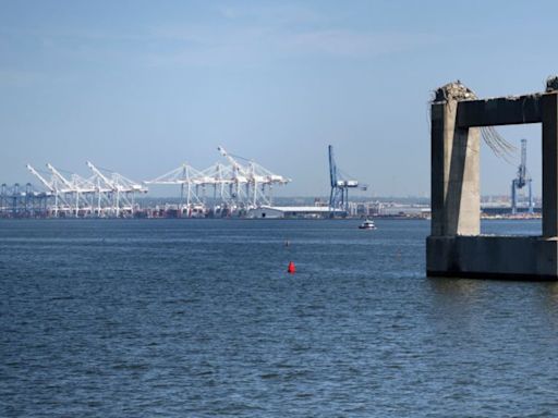 Shipping giant Maersk says Baltimore port reentry decision is near as collapsed bridge cleanup progresses