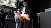 ‘I’m just grateful to be alive’: Derek Hough and Hayley Erbert give fans an update in emotional video