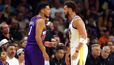 Suns' Booker addresses reality of Klay playing in non-Warriors jersey