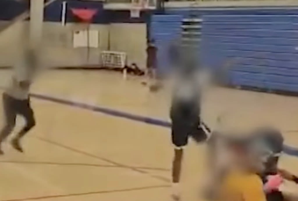 VIDEO: 13-year-old stomps on opponent’s head during California basketball game