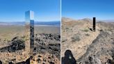 Apareció un misterioso monolito en el desierto de Las Vegas y no se sabe de dónde proviene