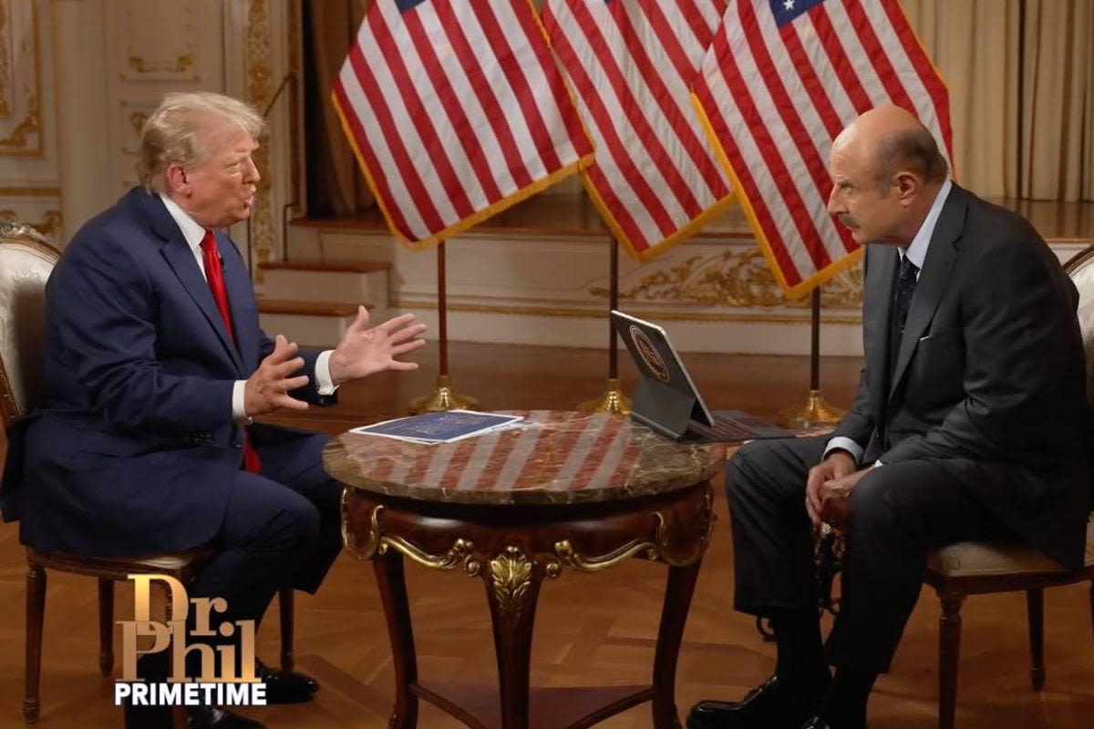 Social media blasts Dr Phil over Trump softball interview that repeated MAGA lies: ‘I am totally DONE with you’