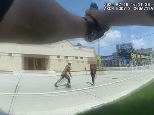 Columbus police release bodycam video showing what led up to fatal shooting of knife-wielding man in Milwaukee